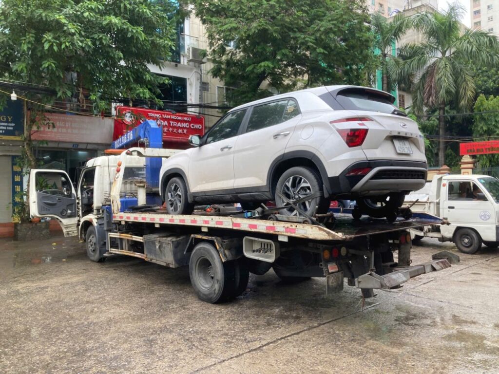 cứu hộ xe bị gãy trục